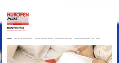 Desktop Screenshot of nurofen-plus.com