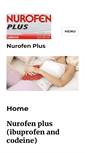 Mobile Screenshot of nurofen-plus.com